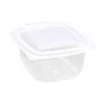 Polipropilenska posuda četvrtasta 130x125x63mm PP500