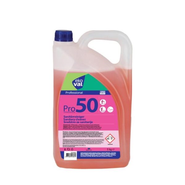 Sredstvo za čišćenje sanitarija PRO 50 5l - KONCENTRAT